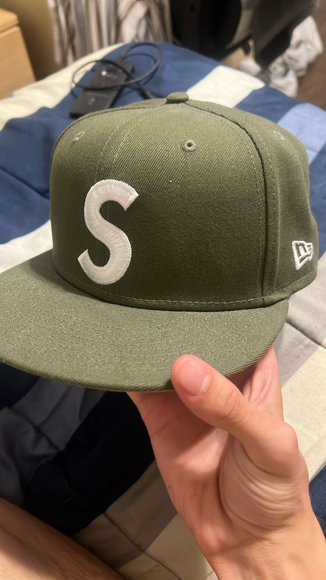 supreme new era s logo jesus piece 