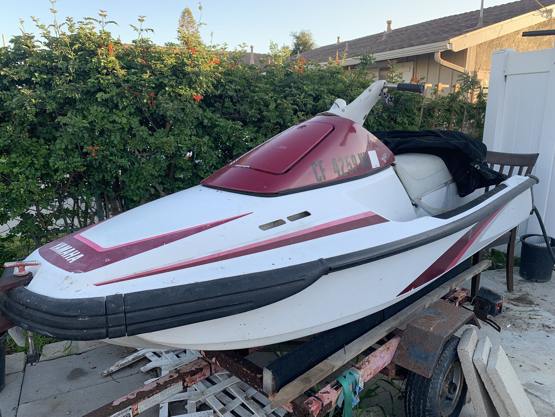 Yamaha 650 jet ski for sale