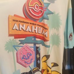 2025 Pokemon World Championship Anaheim Jersey 4XL (Read Desc.)