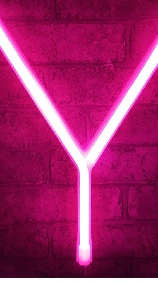 Neon Signs, AMEVRGTHS Light Up Letters Neon Letters Marquee Letters with Lights Pink Light Up Signs for Wall Decor Christmas Party Bar Decorations Lig