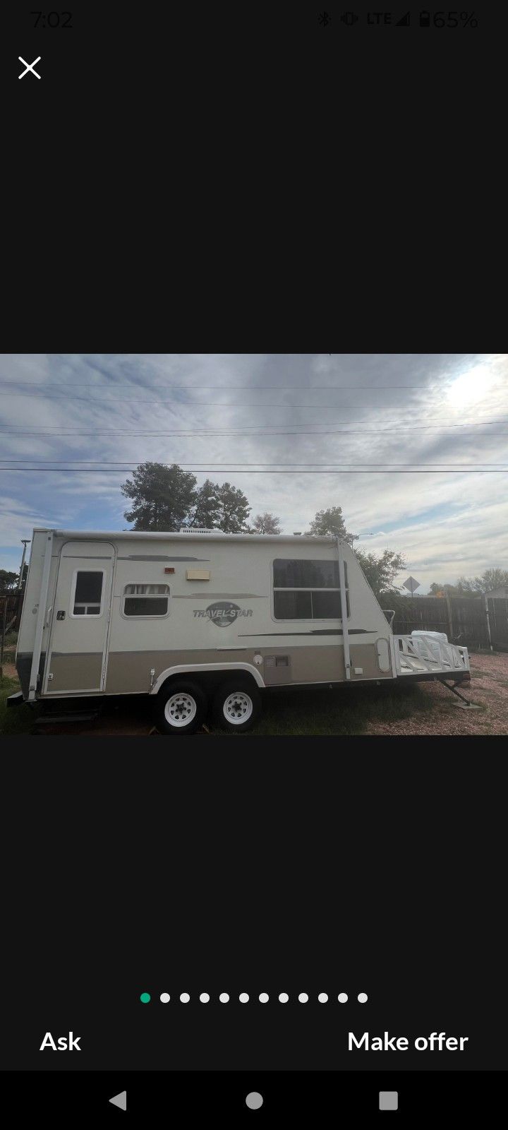 2004 StarCraft Travel Star Hybrid Travel Trailer for Sale in Phoenix