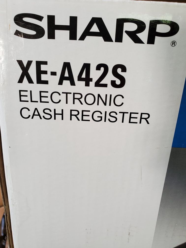 Sharp XE-A42S Electronic Cash Register