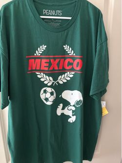 Viral snoopy Mexico World Cup t shirt