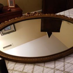 Vintage Gold Frame Mirror
