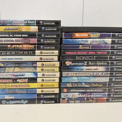 Nintendo GameCube Games – 29 Game Collection – Mario, Crash, Metroid