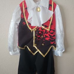 Vampire Costume 3t
