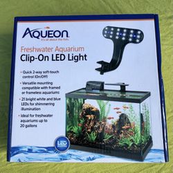 Aqueon LED Strip Light Fixture for Aquariums, 24" L