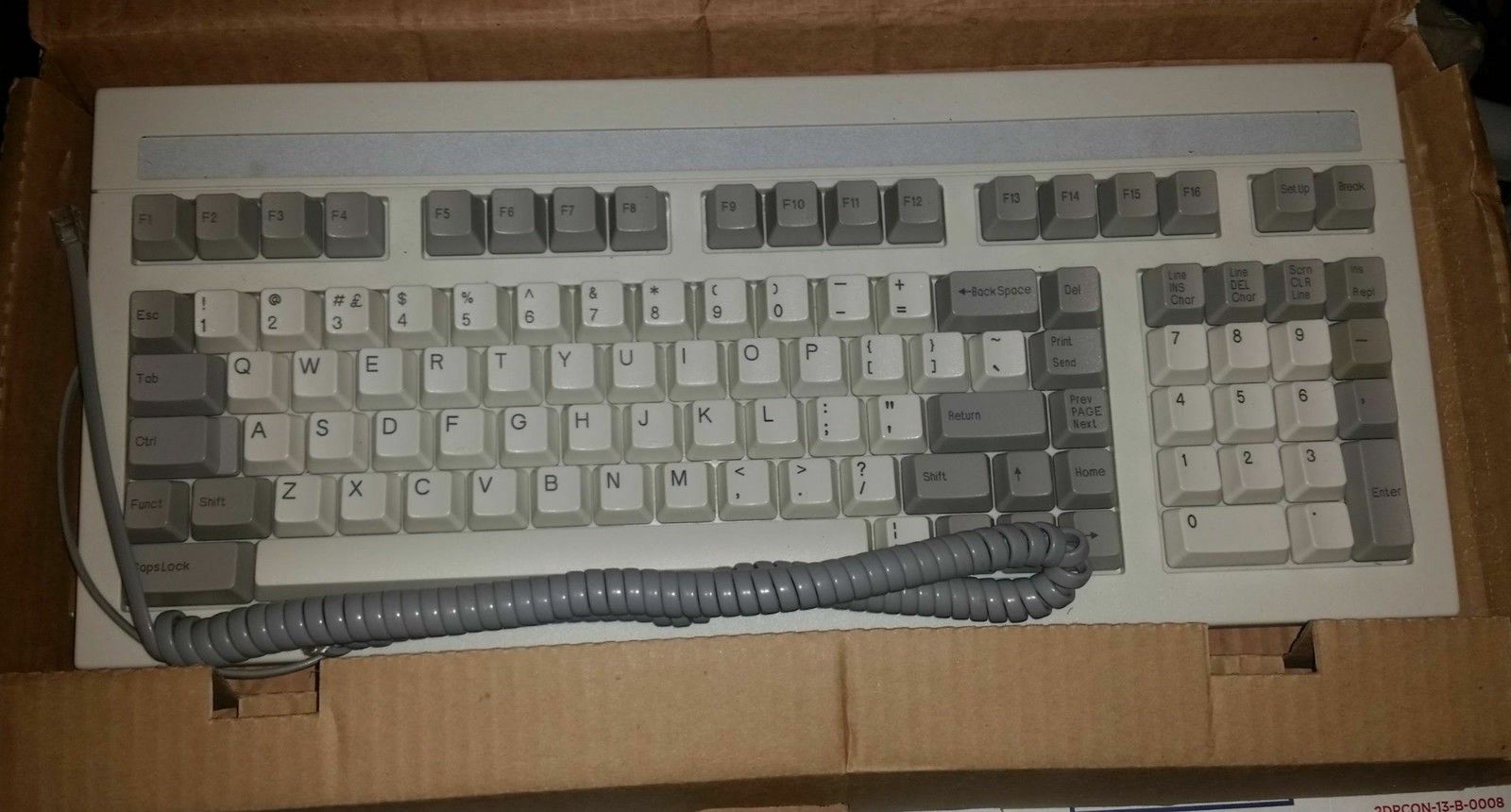 New Wyse ASCII Keyboard for WY-60 Terminal (and others), NIB