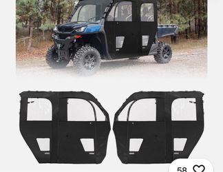 Zipper Soft Cab Enclosure Doors for CFMOTO UForce 1000 XL 2022-2026