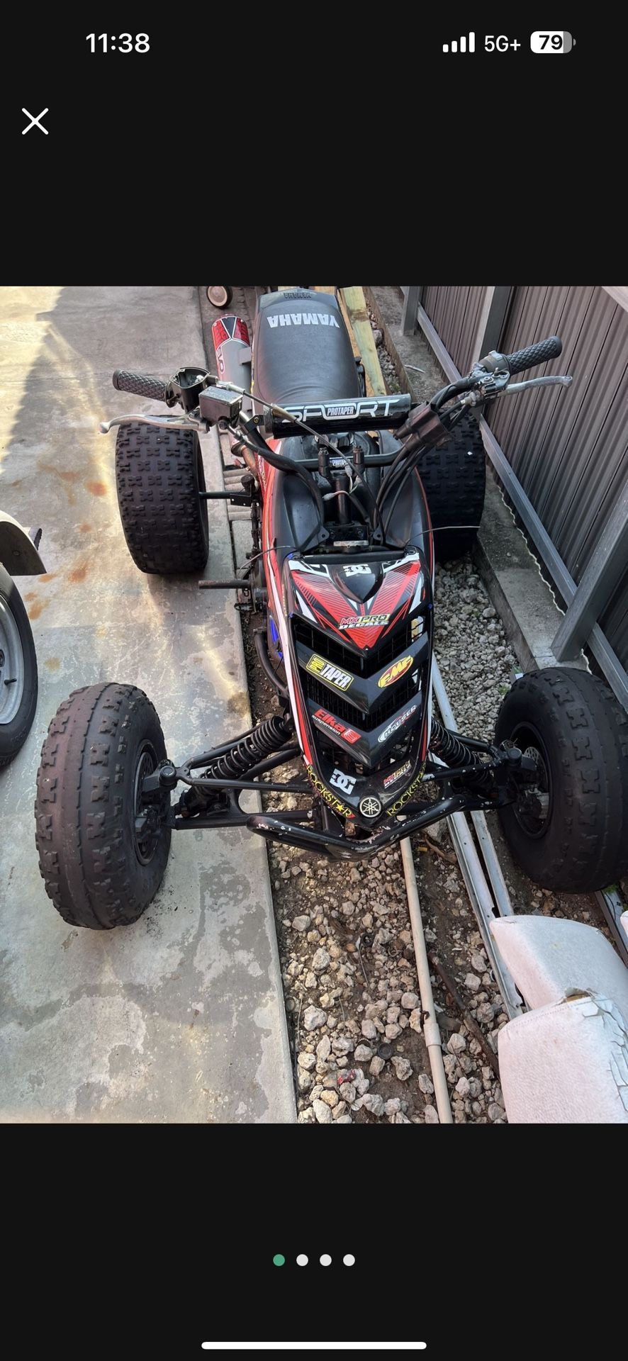 2002 Raptor 660 Yamaha 