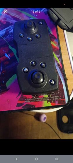 Black Mobile Game Controller Gamepad