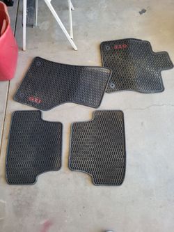 2018 VW Golf GTI Rubber AND Carpeted Floor Mats