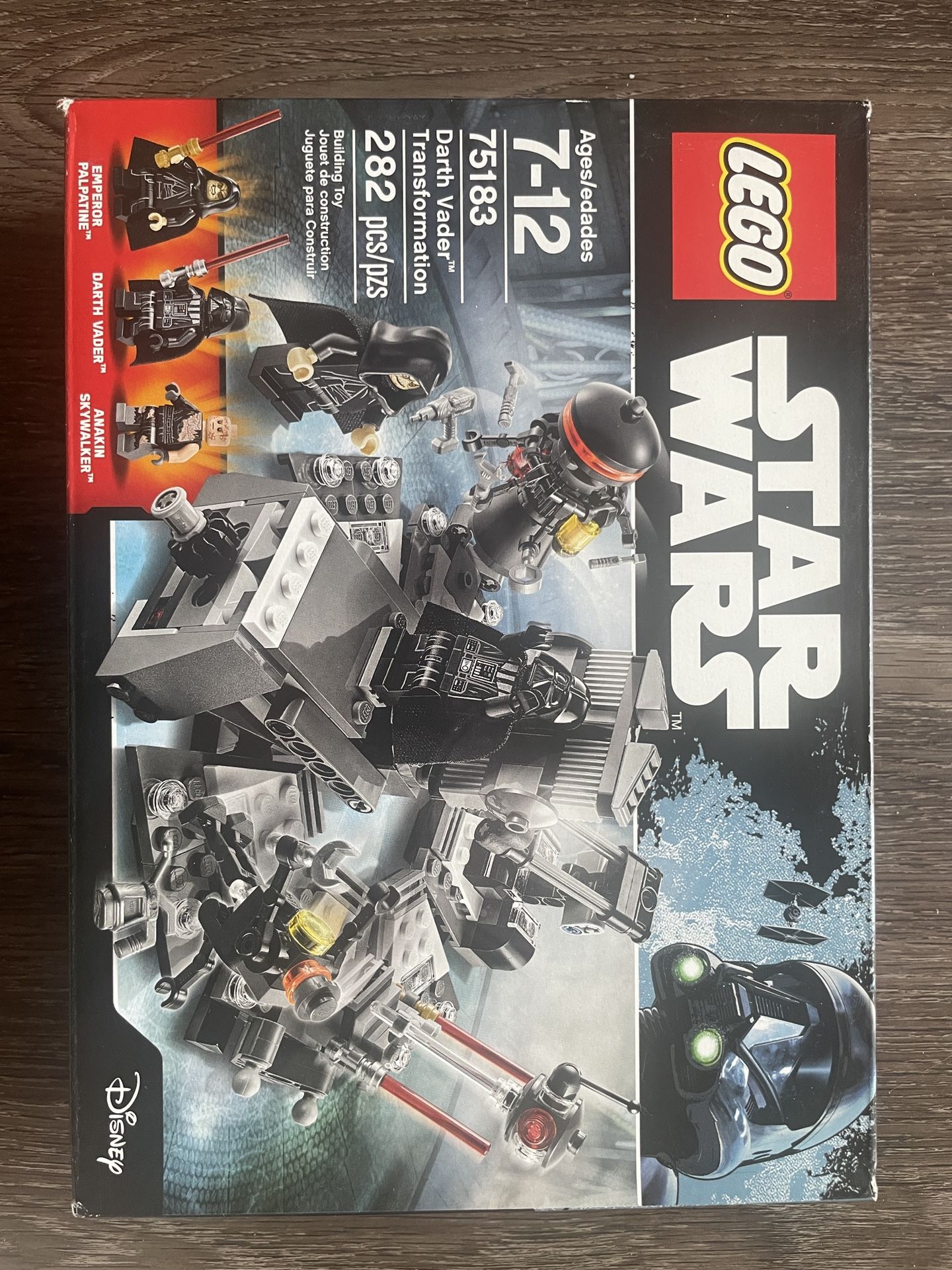 NEW Sealed Lego Star Wars 75183 Darth Vader Transformation Set