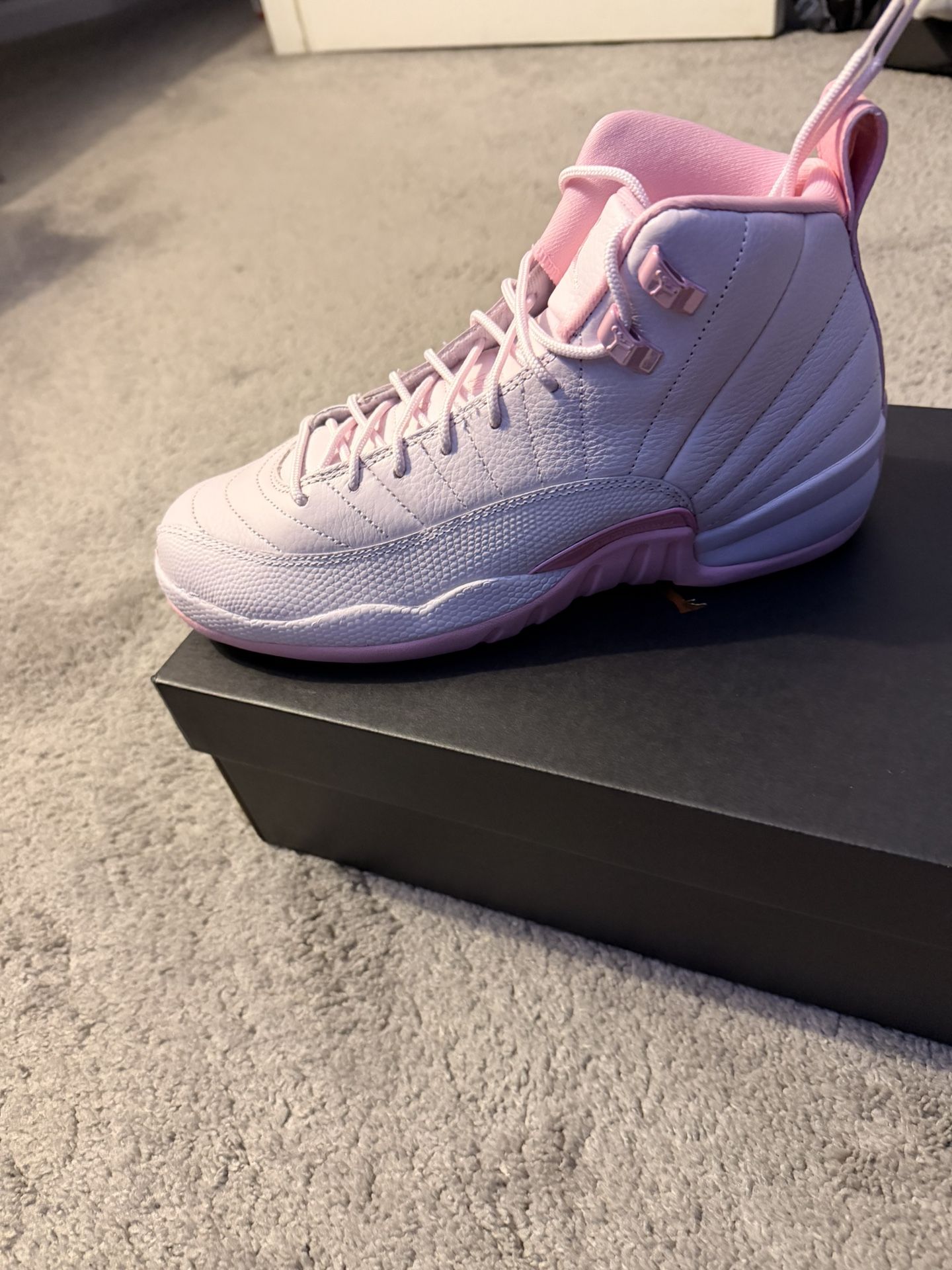 Pink Jordan 12
