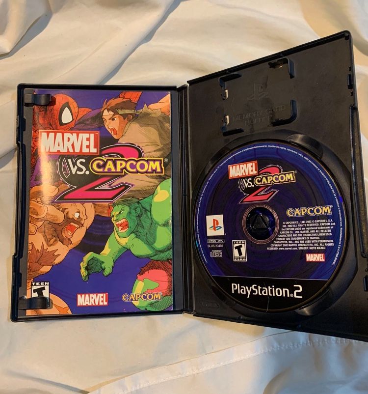 Marvel Vs Capcom 2 Ps2 Complete