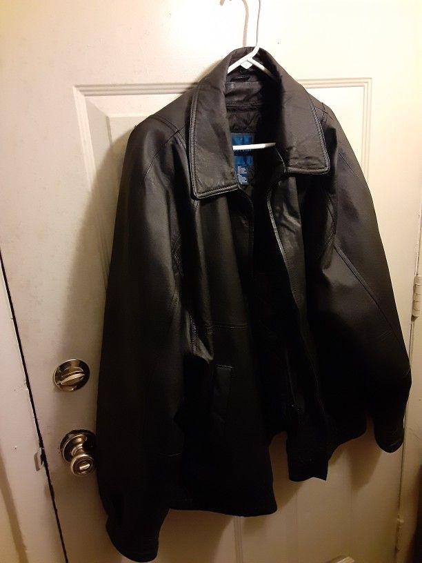 Genuine Leather Jacket Size 2x