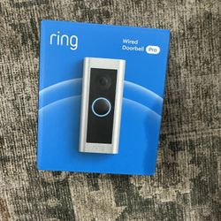 Ring - Wired Doorbell Pro Smart WiFi Video Doorbell - Satin Nickel