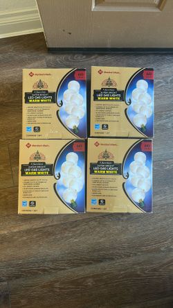 LED Warm White Christmas Lights