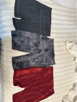 3 pair lululemon shorts