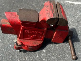 4 INCH OLYMPIA VISE WITH SWIVEL BASE