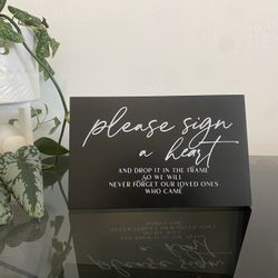 Wedding Event Party Wooden Sign 