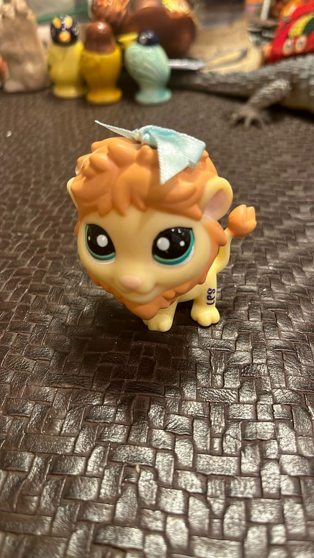Littlest Pet Shop LPS Hasbro #1004 Lion