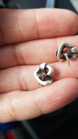 James avery heart knot earrings discount