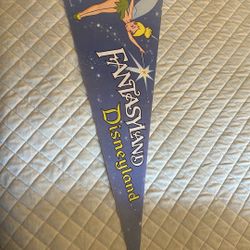 Tinkerbell Disneyland Fantasyland Pennant