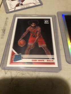Coby White 3 card rookie lot