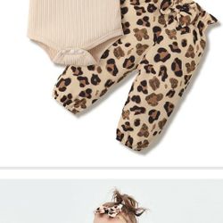 Brand New - 3pc Outfit For Baby Girl (12-18 Months)