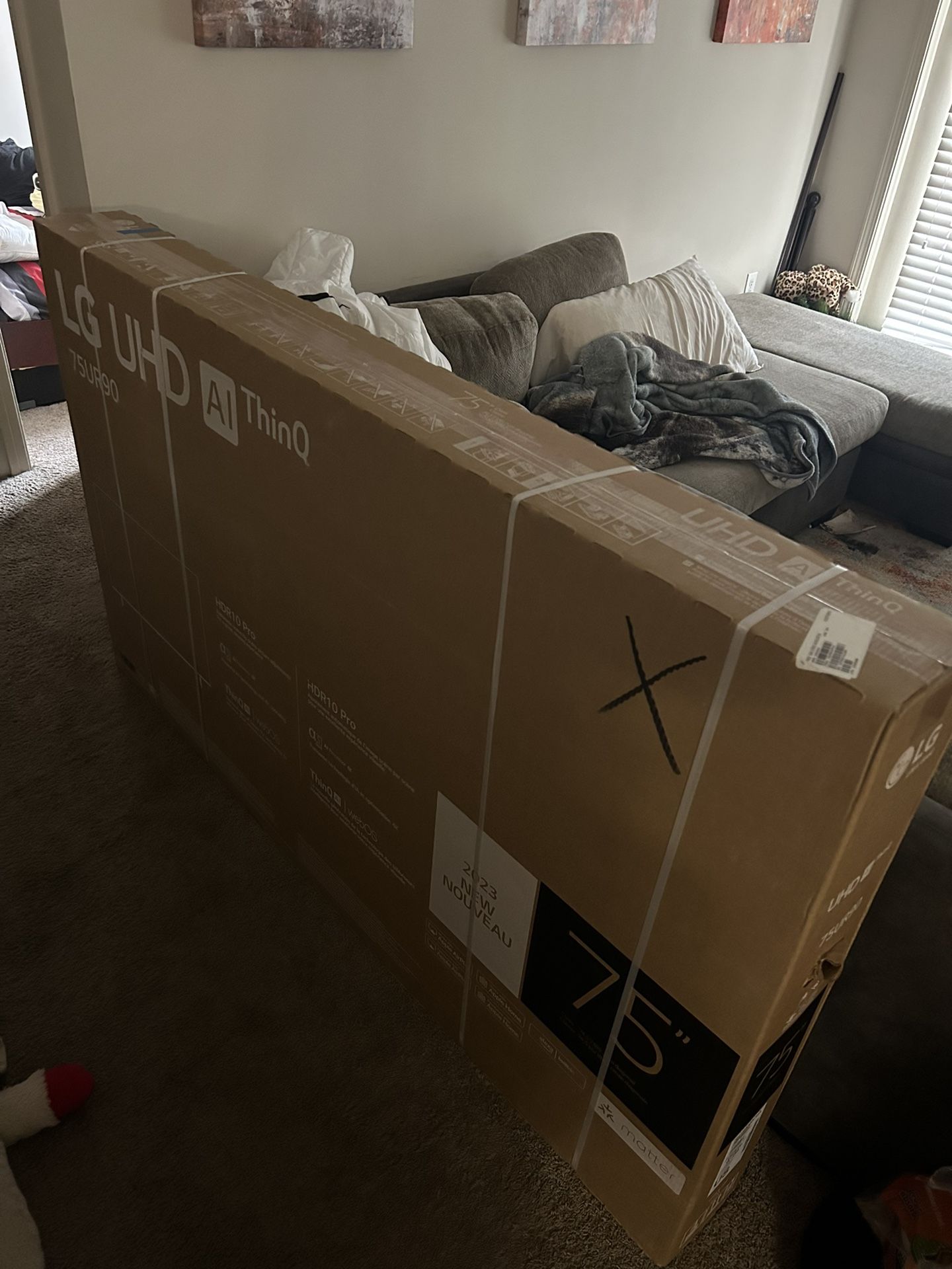 Lg Tv New Addition 75 Inch / Soundbars