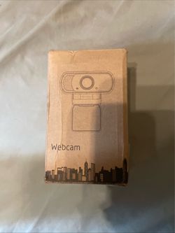 Hrayzan 1080P Webcam with Microphone, Plug and Play