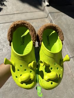 Green Crocs x DreamWorks Classic Clog Children 'Shrek