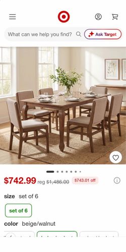 Dining Chairs - set of 6
