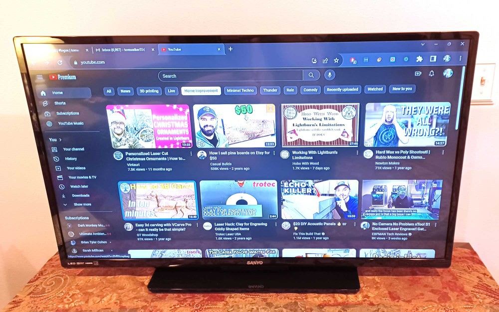 43" TV Sanyo FW43D25F