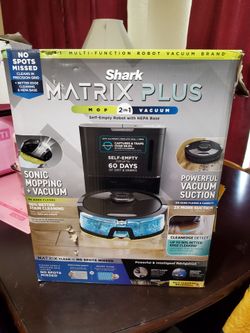 Shark Matrix Plus 2-in-1 Self-Empty Robot Vacuum