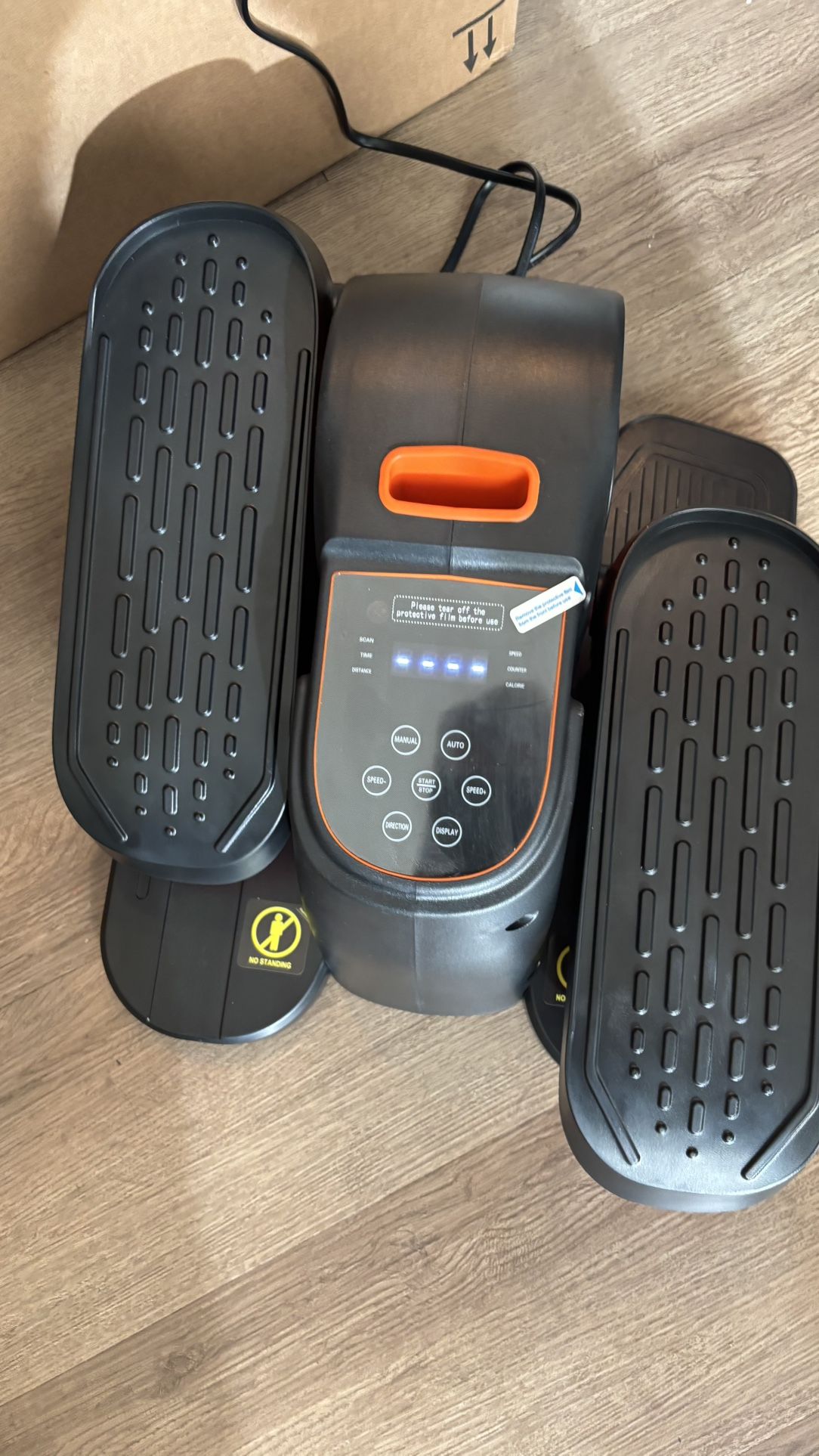 Under desk Elliptical machine.
