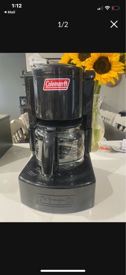 Coleman camping coffee maker