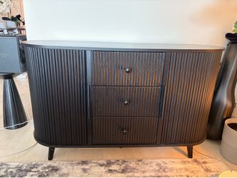 Side Board / Storage Cabinet black