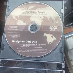 Map DVD United States /General Motors Corporation