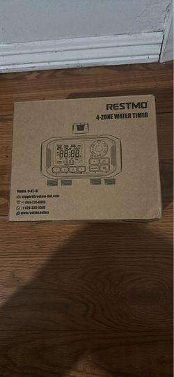 Restmo 4-zone Water Timer 0-HT-1D
