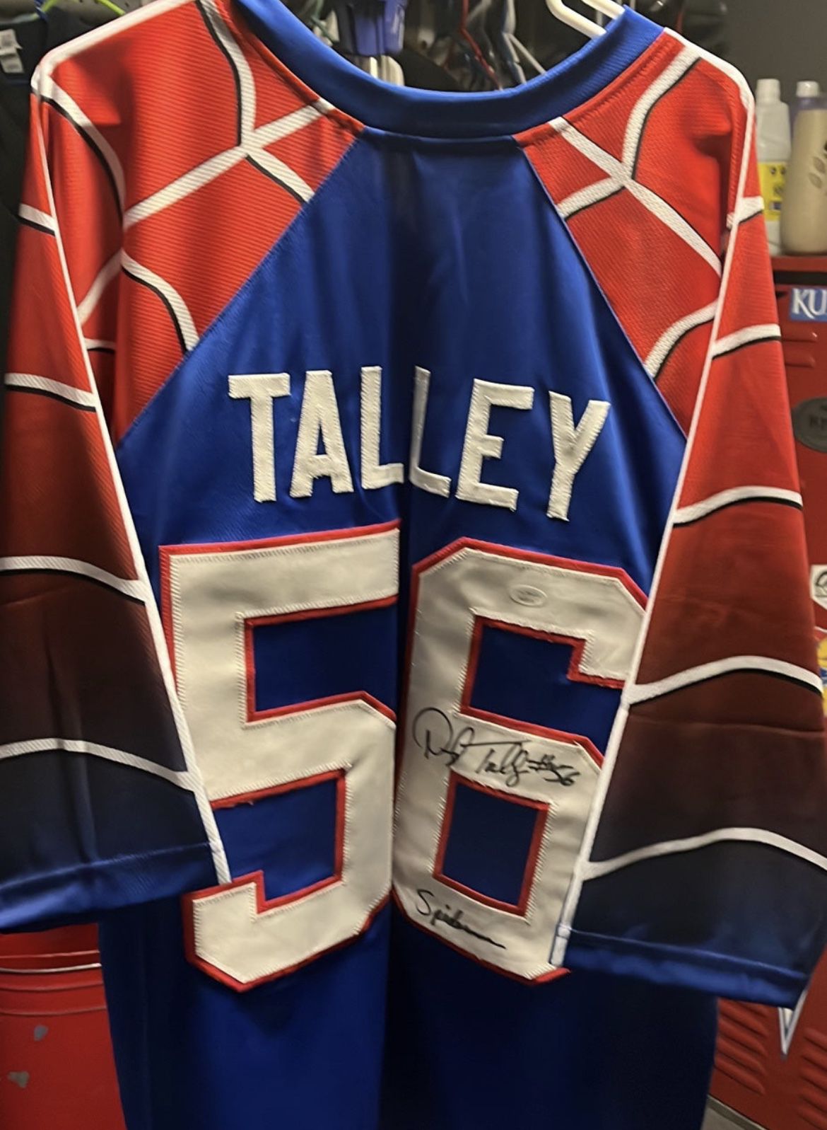 Darryl Talley Signed Buffalo Bills Jersey Inscribed Spider-Man (JSA –  Super Sports Center
