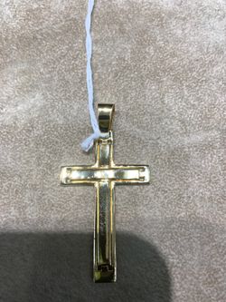 18KT Gold Cross Charm