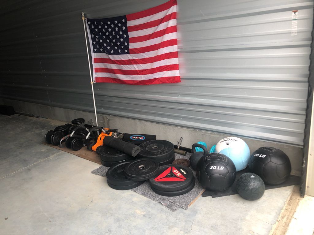 CrossFit Home Garage setting