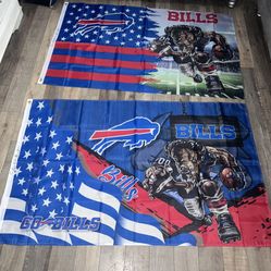Bills Flags Size 3ftx5ft 