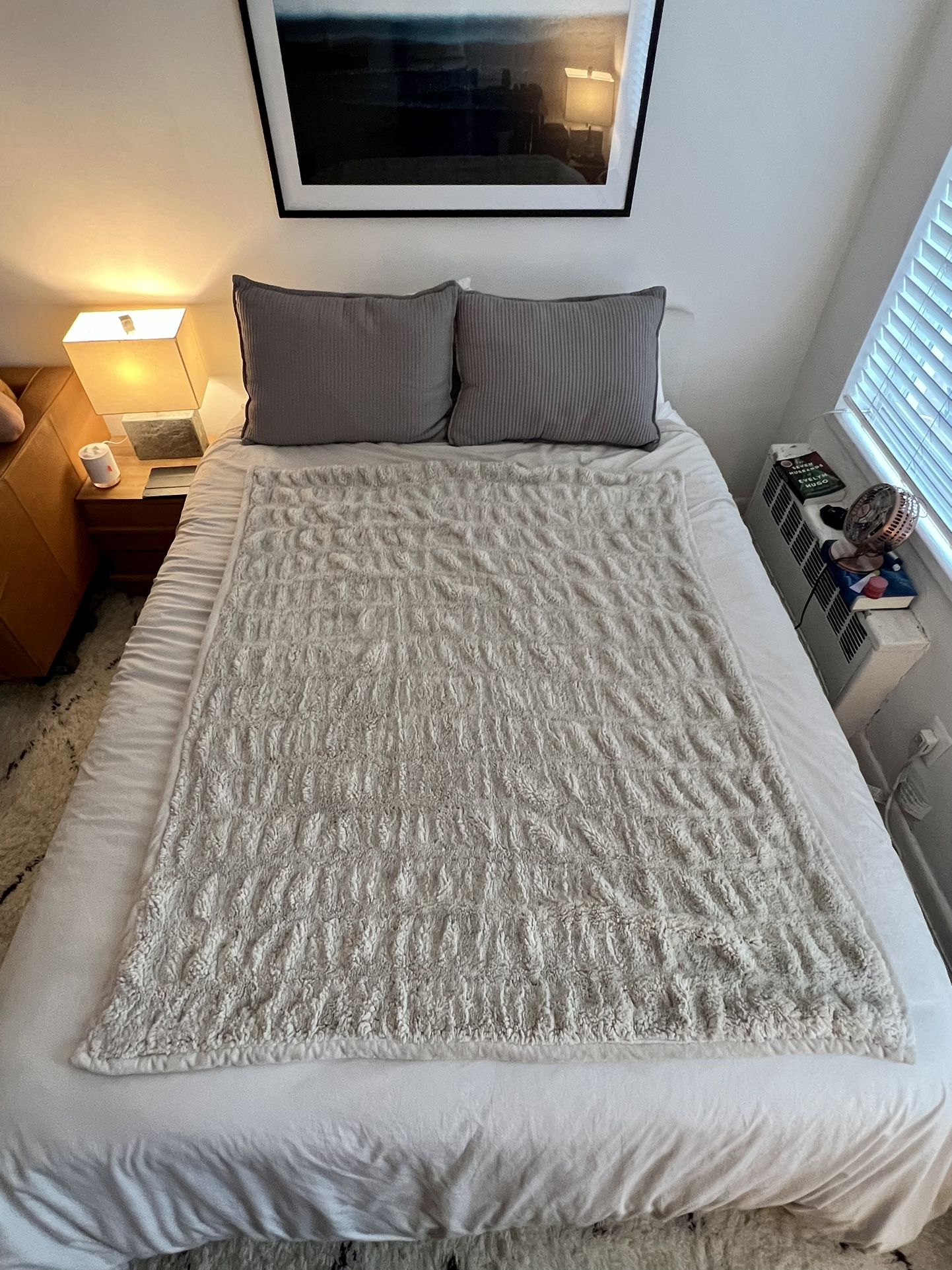 Pottery Barn Faux Fur Blanket