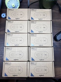 Logitech BRIO 105 Full HD 1080p Webcam – Lot of 10