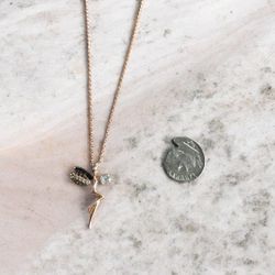 .925 Silver Fairy Necklace 