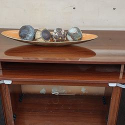 Wood TV Stand 