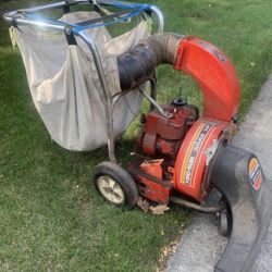 Yardman 5hp leaf blower & vacuum